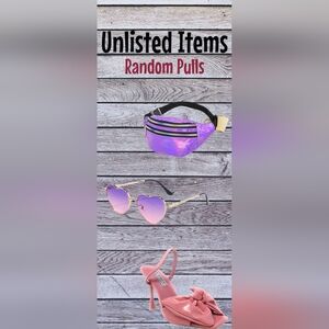 Unlisted Items (Random Pulls)